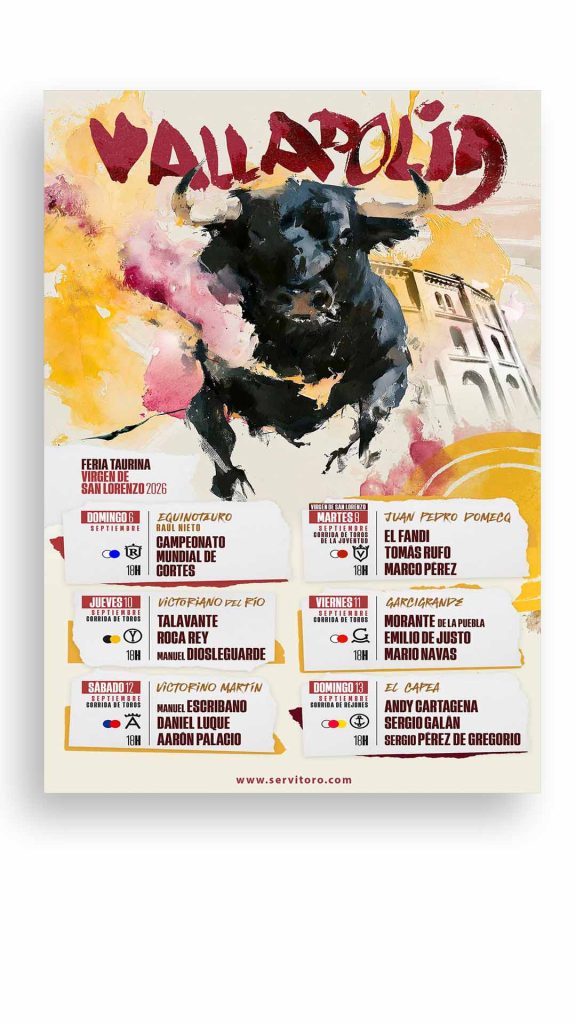 Cartel Valladolid septiembre 2026