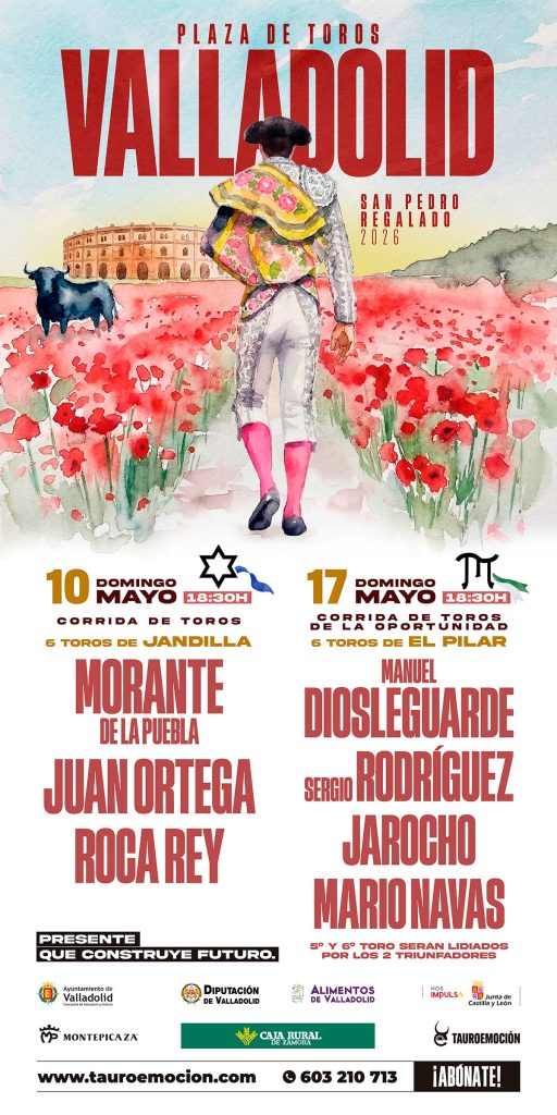 Cartel Valladolid mayo 2026